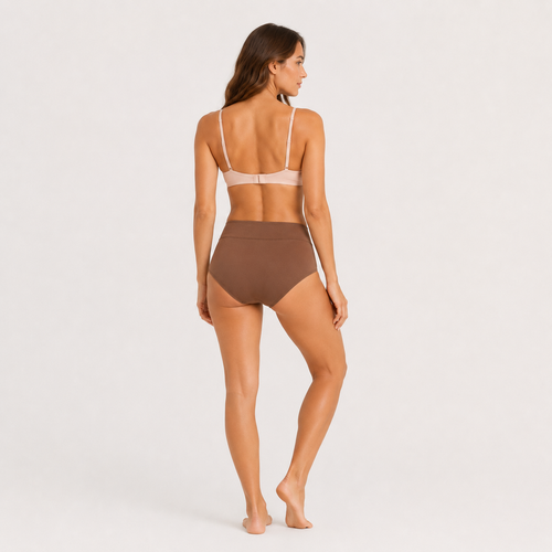 Brown period underwear